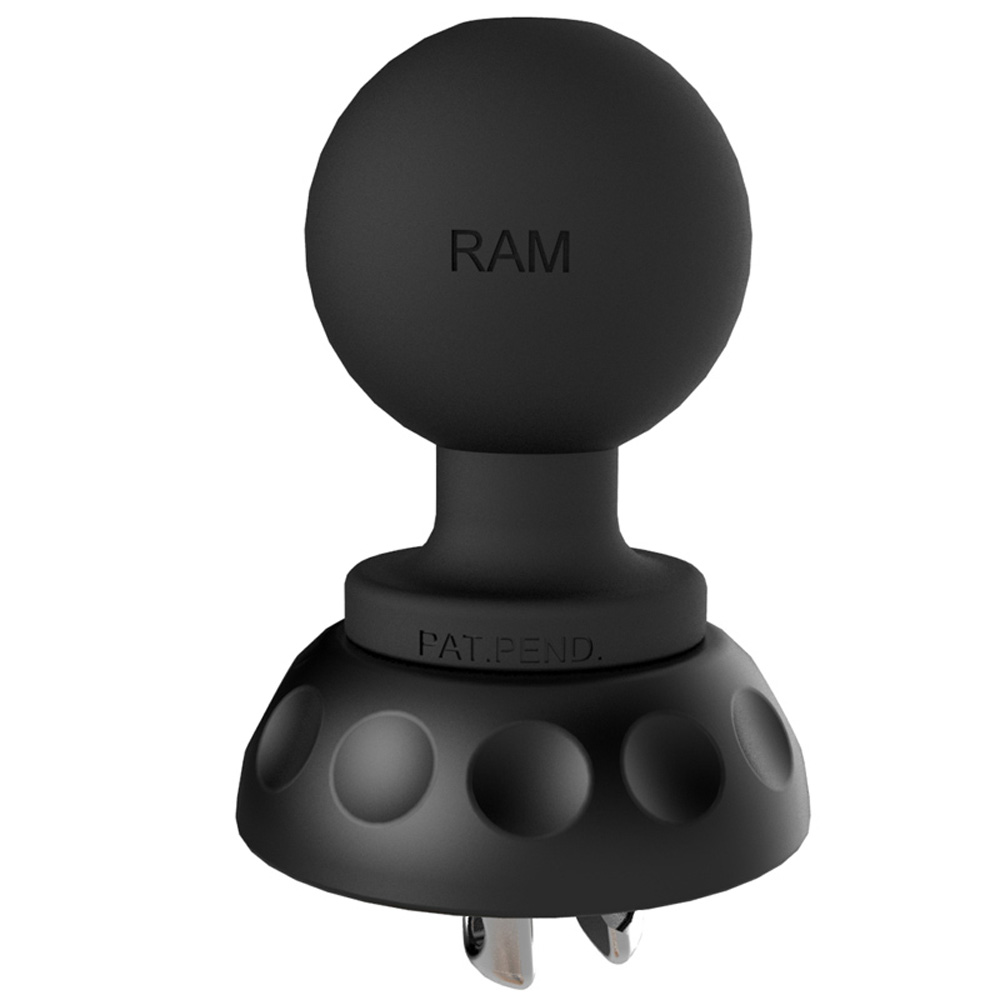 RAM Mount Leash Plug Adapter w/1.5" Diameter Ball