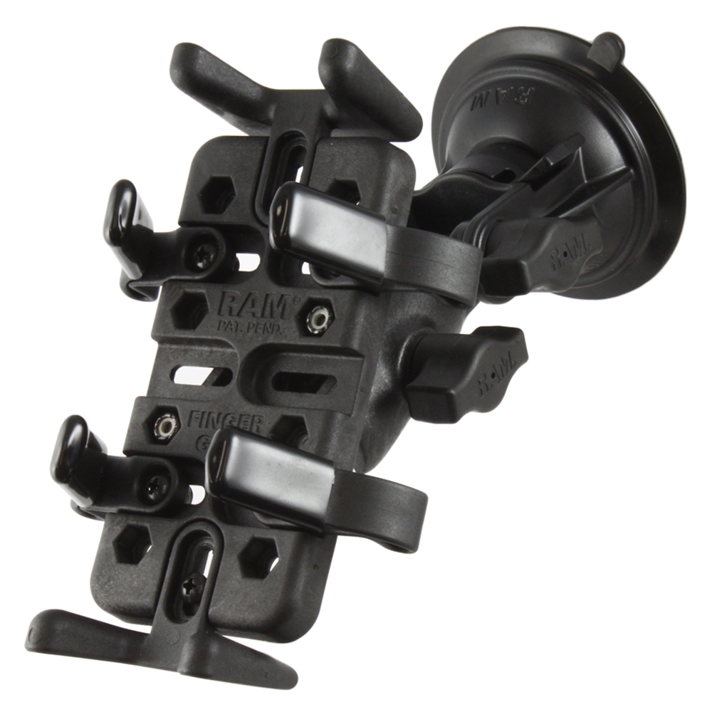 RAM Mount RAM&reg; Finger-Grip&trade; Universal Mount w/RAM&reg; Twist-Lock&trade; Suction Cup