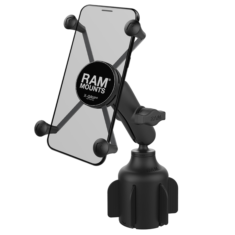 RAM Mount RAM® X-Grip® Large Phone Mount w/RAM® Stubby™ Cup Holder Base