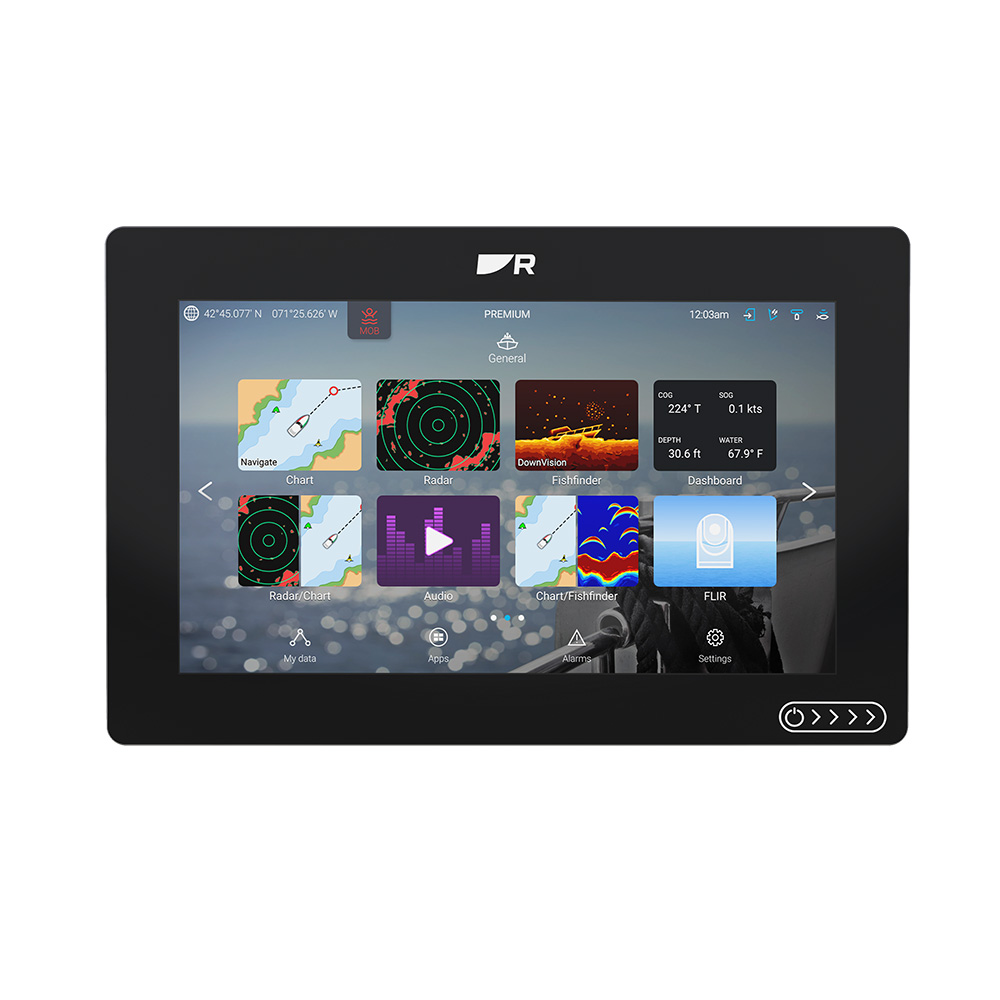 Raymarine Axiom 2 RV 9" Chartplotter/Fishfinder w/RealVision 3D Sonar & Lighthouse North America Chart - No Transducer