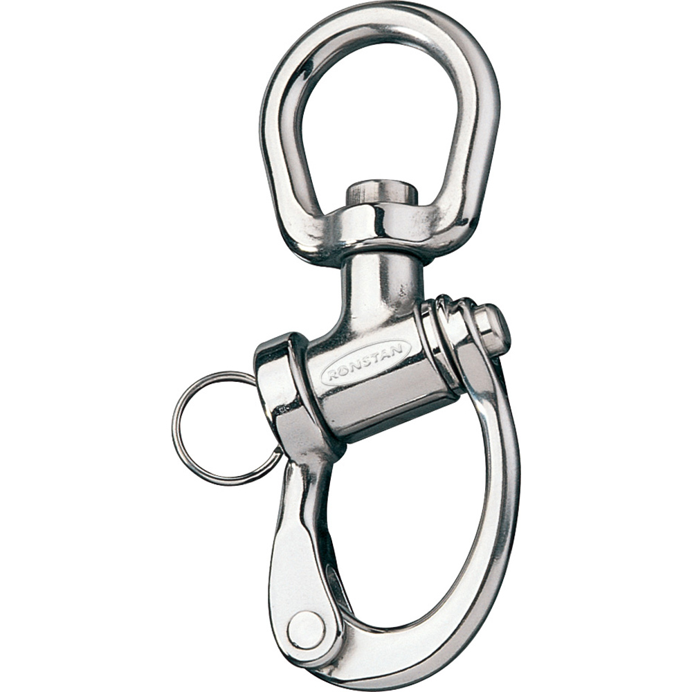 Ronstan Trunnion Snap Shackle - Large Swivel Bail - 122mm (4-3/4") Length
