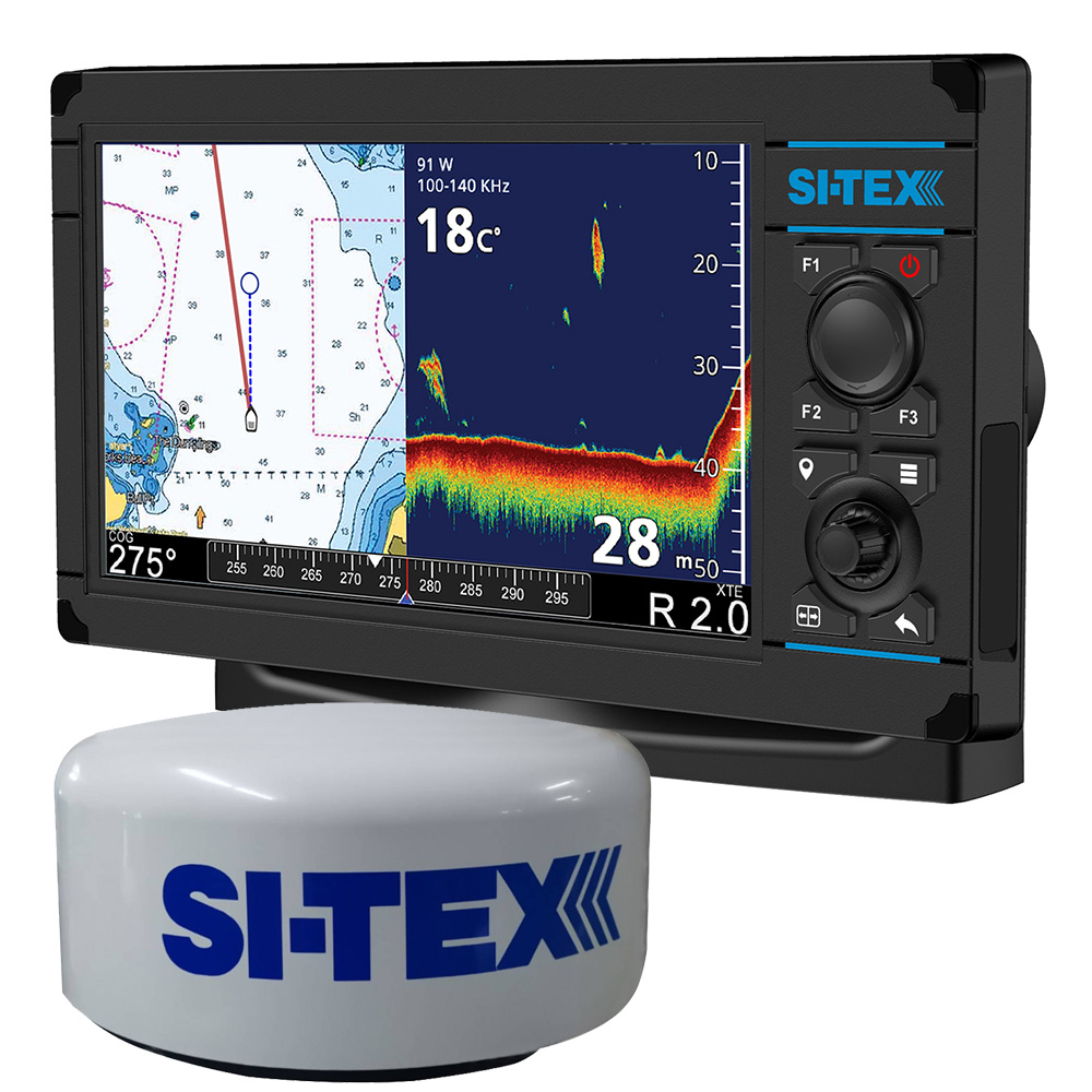 SI-TEX NavPro 900 w/MDS-15 WiFi 20" Hi-Res Digital Radome Radar w/15M Cable