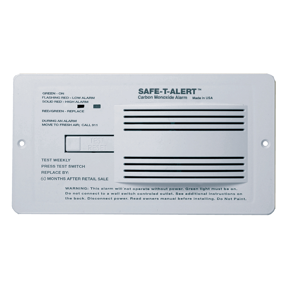Safe-T-Alert 65 Series RV Flush Mount Carbon Monoxide Alarm