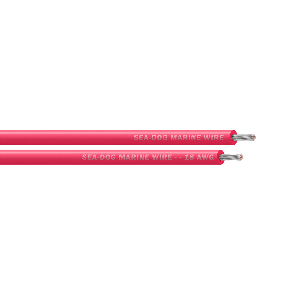 Sea-Dog 18 AWG Pink Primary Wire - 500'
