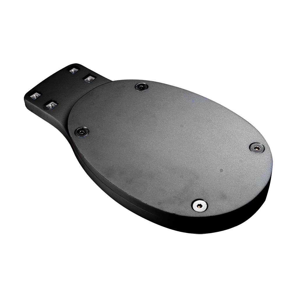 Seaview Modular Plate to Fit Searchlights & Thermal Cameras on Seaview Mounts Ending in M1 or M2 - Black