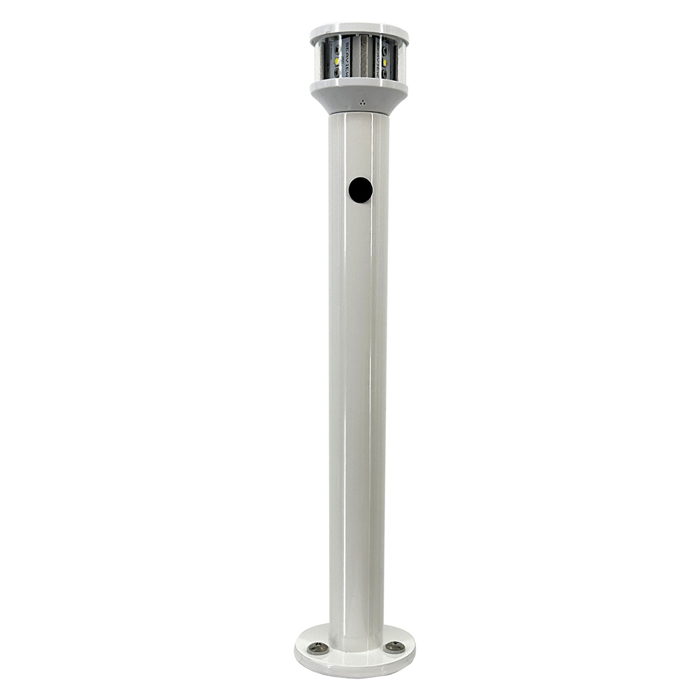Seaview 12" Fixed Light Post w/All-Round LED Light