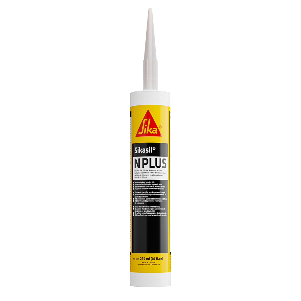 Sika Sikasil&reg;-N Plus Clear 10oz w/Nozzle
