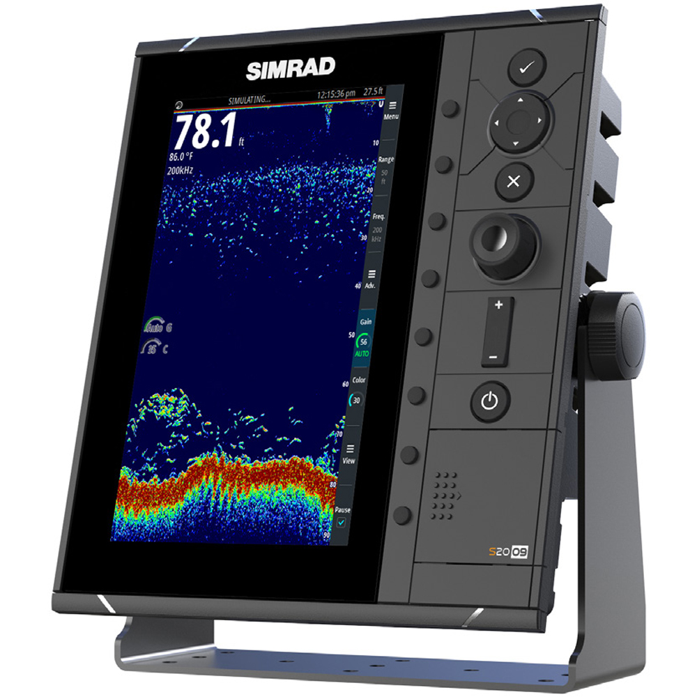 Simrad S2009 9" Fishfinder w/Broadband Sounder™ Module & CHIRP Technology