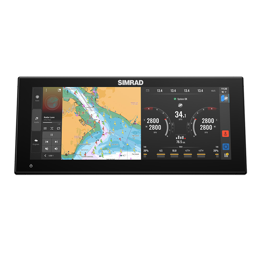 Simrad NSX 3012UW Combo w/Active Imaging™ 3-in-1 Transducer