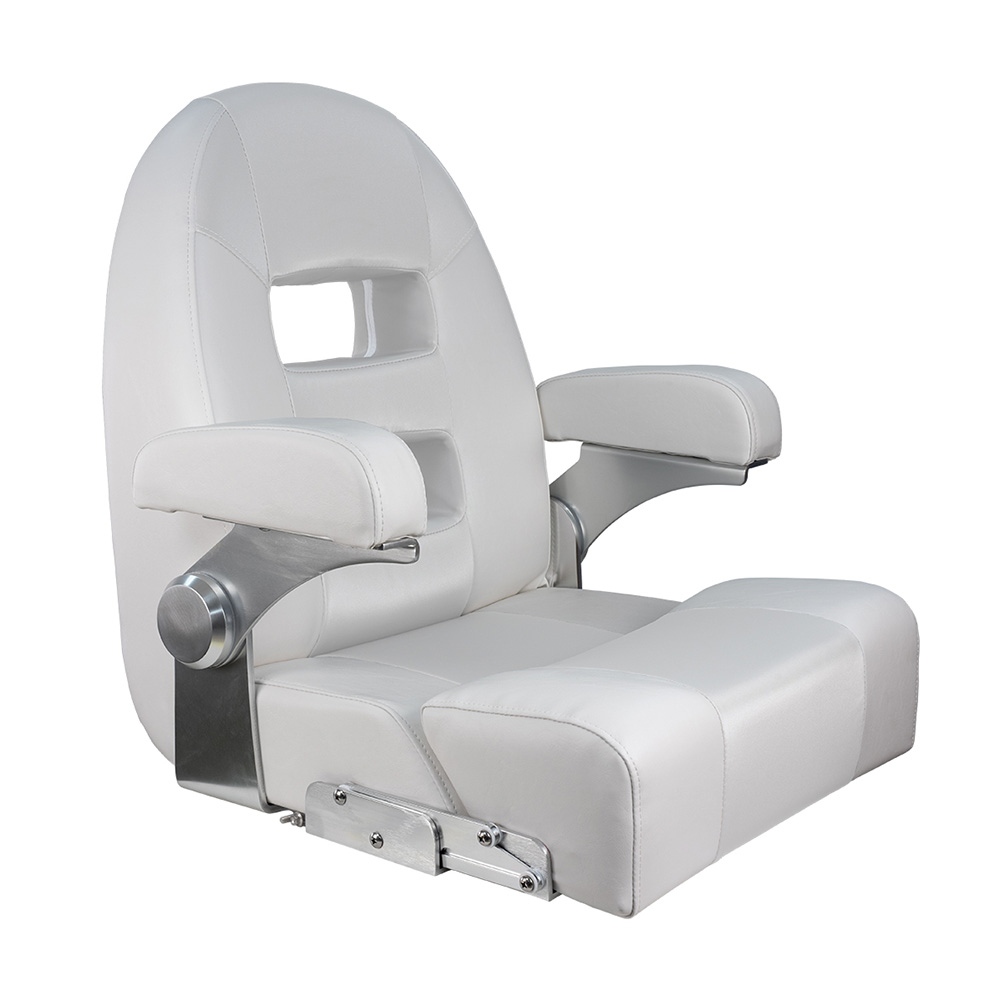 Springfield Center Console Helm Flip-Up - White/White