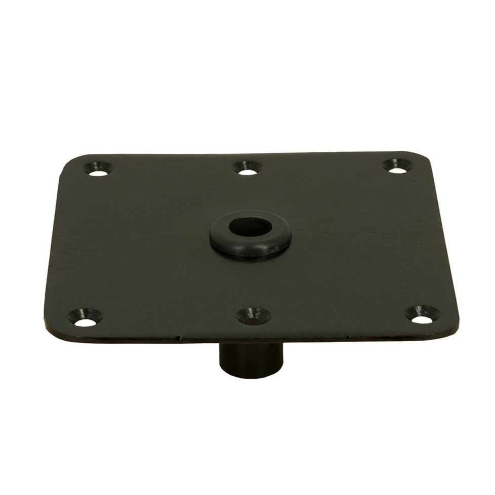 Springfield KingPin™ Standard Square Steel Base w/Stain E-Coat - 7"x7"