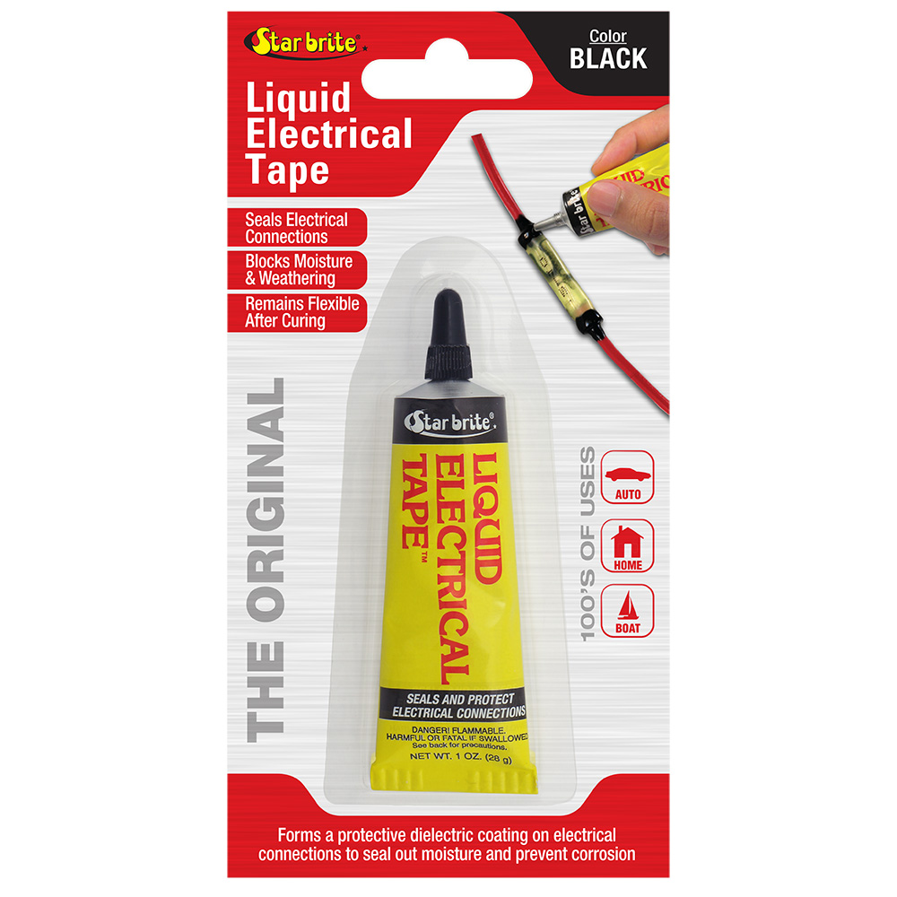 Star brite Liquid Electrical Tape - Black - 1 oz