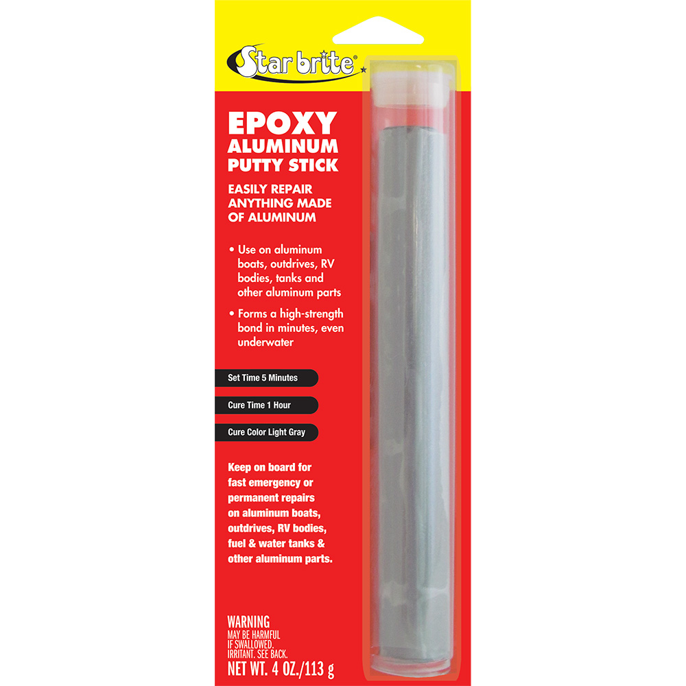 Star brite Epoxy Aluminum Putty Stick - 4 oz