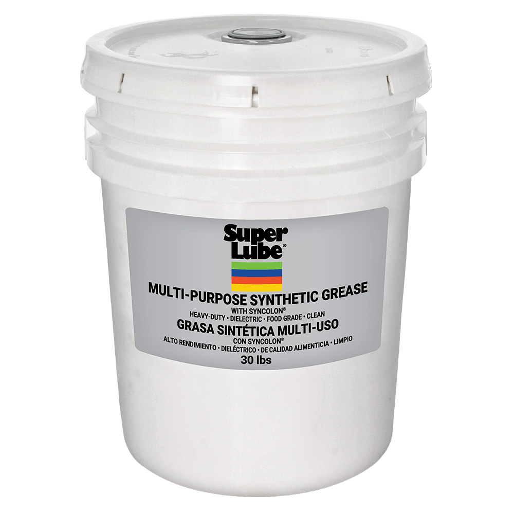 Super Lube Multi-Purpose Synthetic Grease w/Syncolon&reg; (PTFE) - 30lbs
