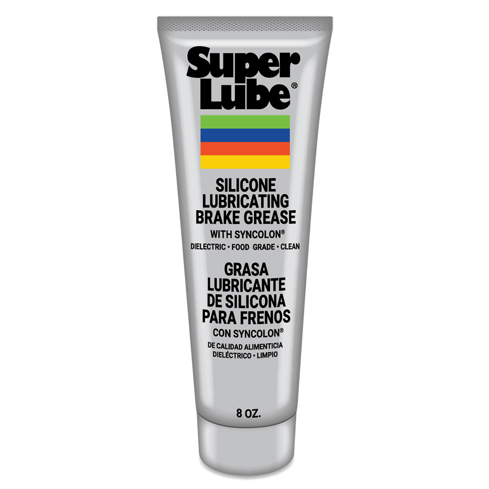 Super Lube Silicone Lubricating Brake Grease w/Syncolon&reg; - 8oz Tube