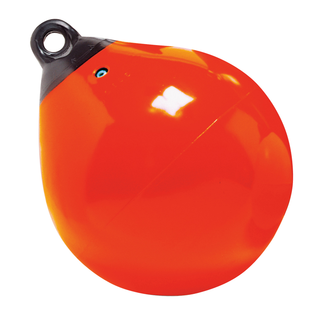 Taylor Made 18" Tuff End™ Inflatable Vinyl Buoy - Orange