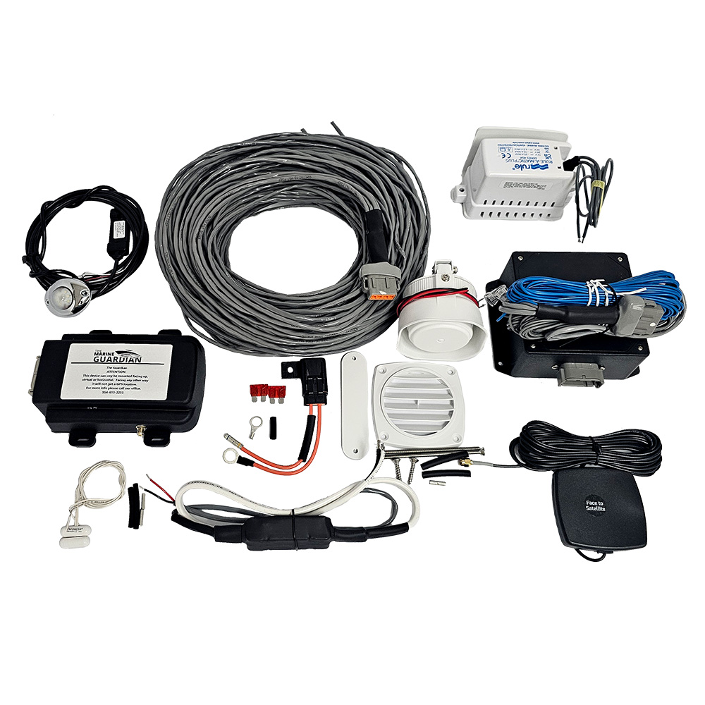 The Marine Guardian - Guardian Device 2.0 w/Global 2G-3G-4G LTE Cellular & 2-Way Iridium Satellite Messaging - Sensors Included