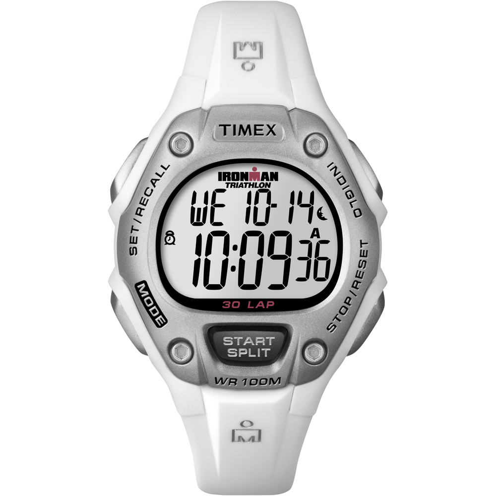 Timex IRONMAN® 30-Lap Mid-Size Watch - White