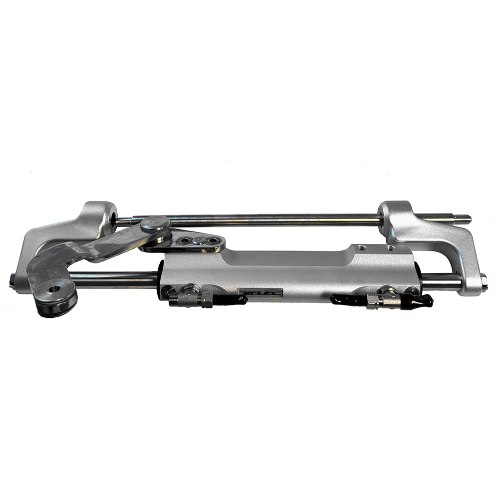 Uflex SilverSteer UC128TS High Performance Cylinder V3 - Angled Offset Link Arm