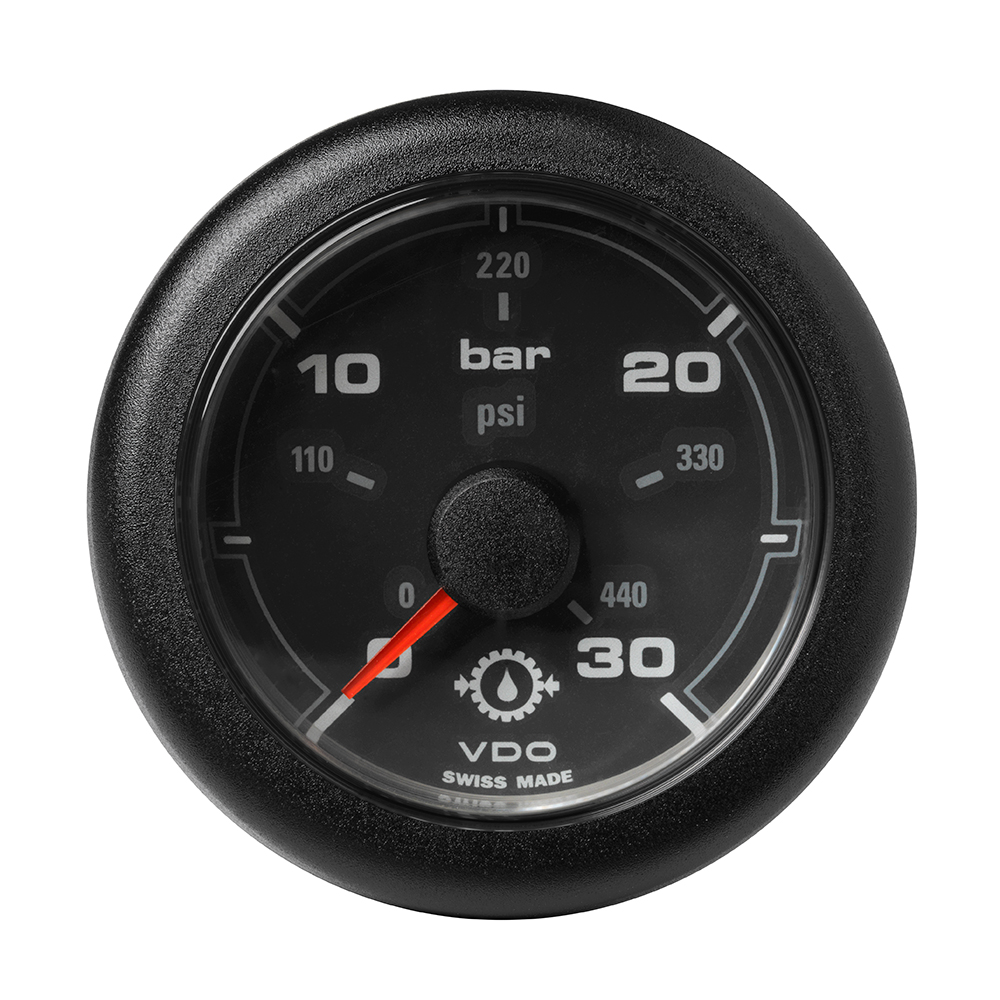 Veratron 52MM (21/16") OceanLink Transmission Oil Pressure Gauge 30
