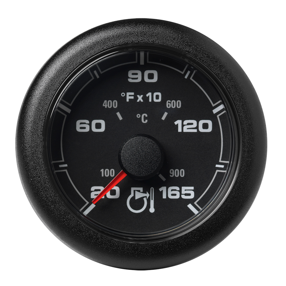 Veratron 52MM (2-1/16") OceanLink Pyrometer Gauge (1650&deg; F/900&deg; C) - Black Dial & Bezel