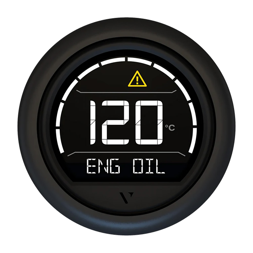 Veratron VL Digital 52 w/Round Black Bezel