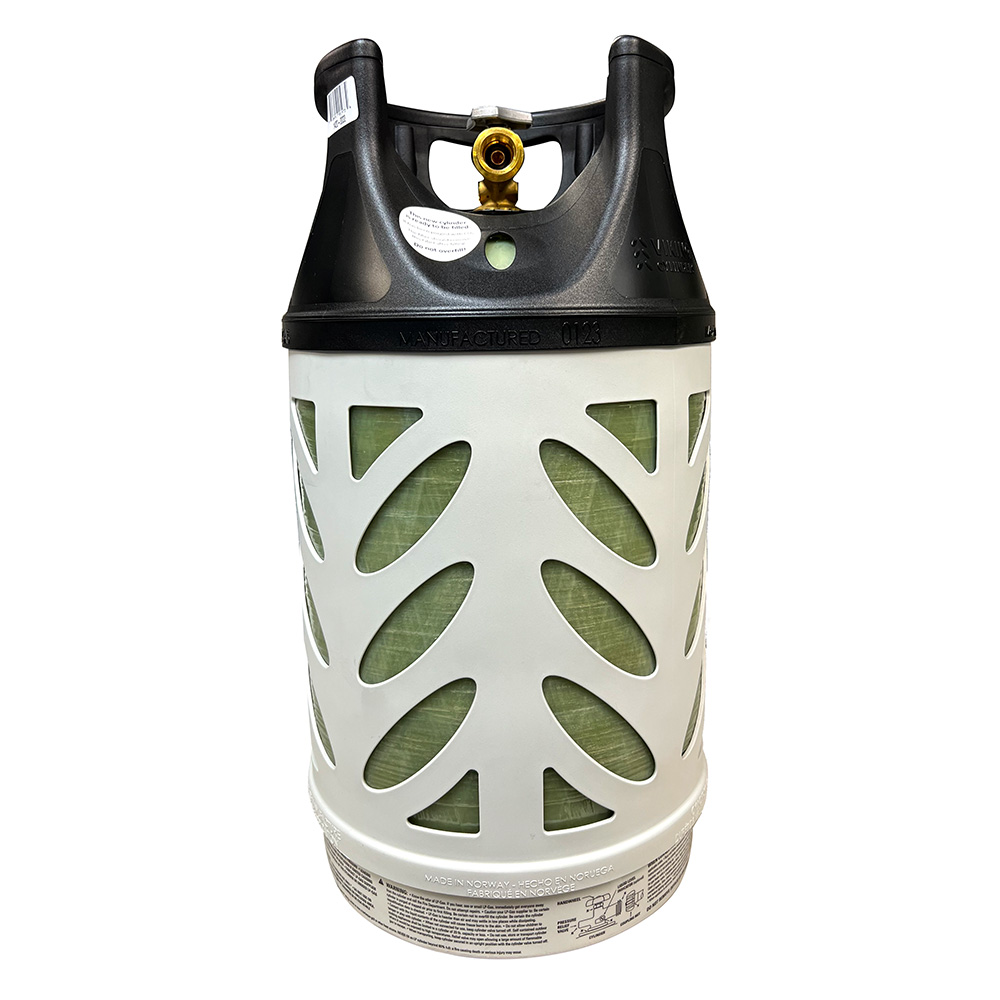 Viking Cylinders 22lb Vertical Fiberglass Composite LPG Cylinder w/Type 1 Valve - OPD, DOT, TC Approved