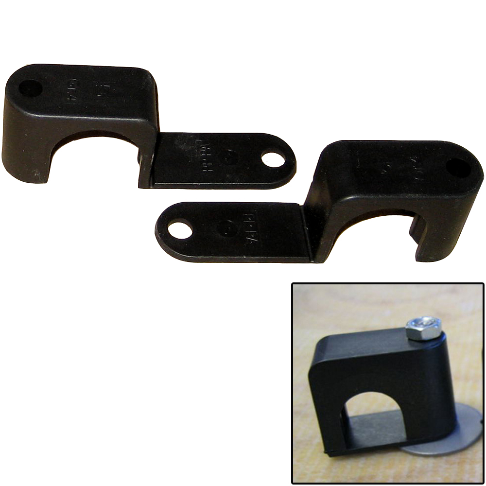 Weld Mount Single Poly Clamp f/1/4" x 20 Studs - 1" OD - Requires 1.75" Stud - Qty. 25