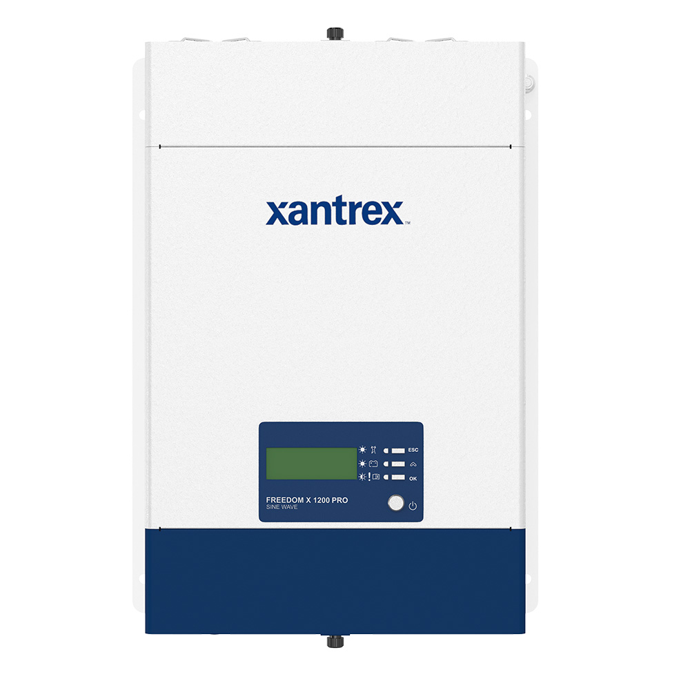 Xantrex FREEDOM X 1200 PRO Inverter Truesine 1000W 120AC/12VDC Hardwire ...