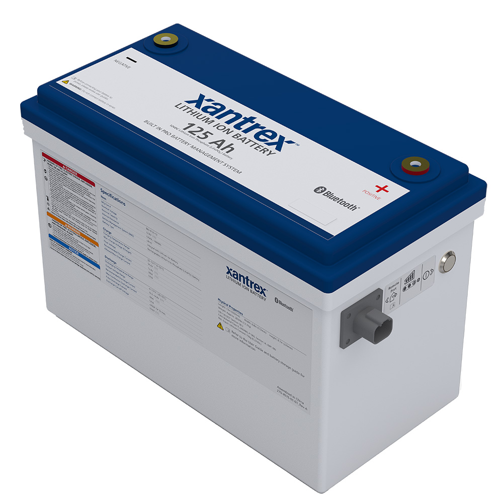 Xantex Lithium Ion Phosphate (LiFePO4) Battery - 125AH - 12VDC